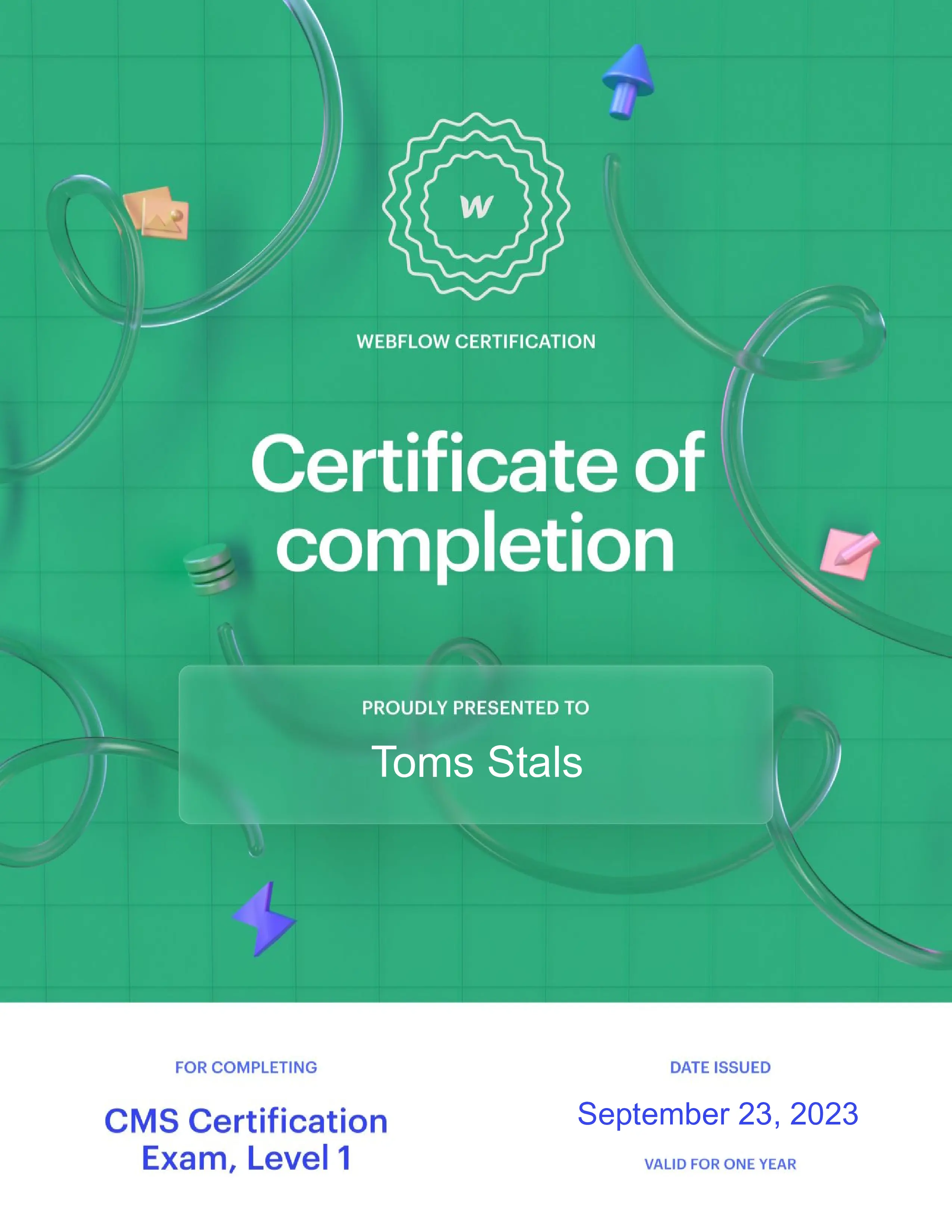 cms certification